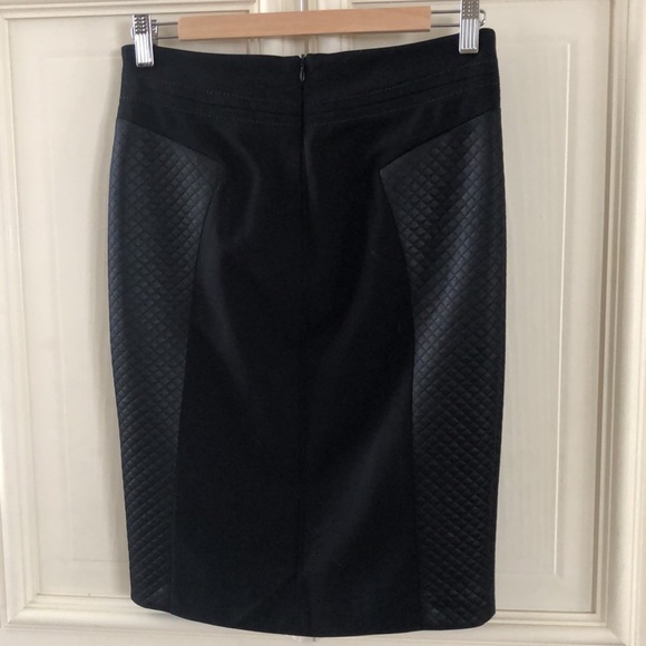 Steilman Black Pencil skirt - size 4 - Picture 4 of 6